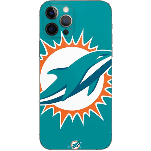 NFL Miami Dolphins Large Logo iPhone 12 Pro Skin